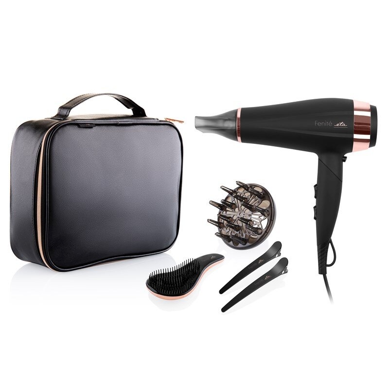 ETA föön Hair Care Gift Set Fenité 2200W Ionic, must