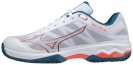 Mizuno tennisejalatsid WAVE EXCEED LIGHT CC valge/punane/sinine - suurus 40