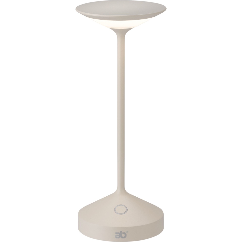 ab+ by Abert laualamp Tempo Mini Portable Table Lamp, Sand beež