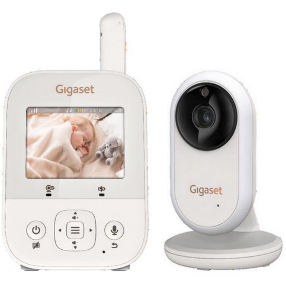 Gigaset Baby 300 Video cream valge/warm hall