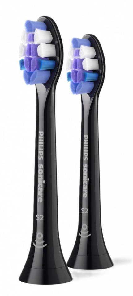 Philips lisaharjad HX6052/88 Sonicare S2 Sensitive, 2tk, must
