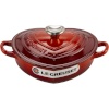 Le Creuset malmist kastrul Gourmet Professional Pot Heart, 20cm, Cherry Red, punane