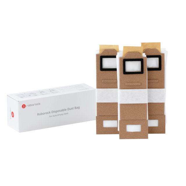Roborock automaattisen tyhjennysaseman pölypussi, 3tk