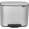 Brabantia prügikast Bo Pedal Bin 3 x 11L, valge