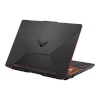 ASUS sülearvuti tuf, gaming A15, fa506nc-hn017w, Ryzen 5, 7535hs, 3300MHz, 15.6" , 1920x1080, 16GB, DDR5, 5600MHz, SSD 512GB, geforce Rtx 3050, 4GB, ENG, windows 11 Home, must, 2.3kg, 90nr0jf7-m003s0