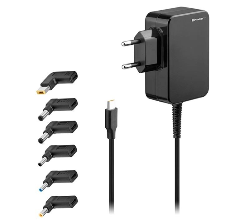 Tracer laadija Zasilacz notebook Prime 65W Uniwersalny 7w1