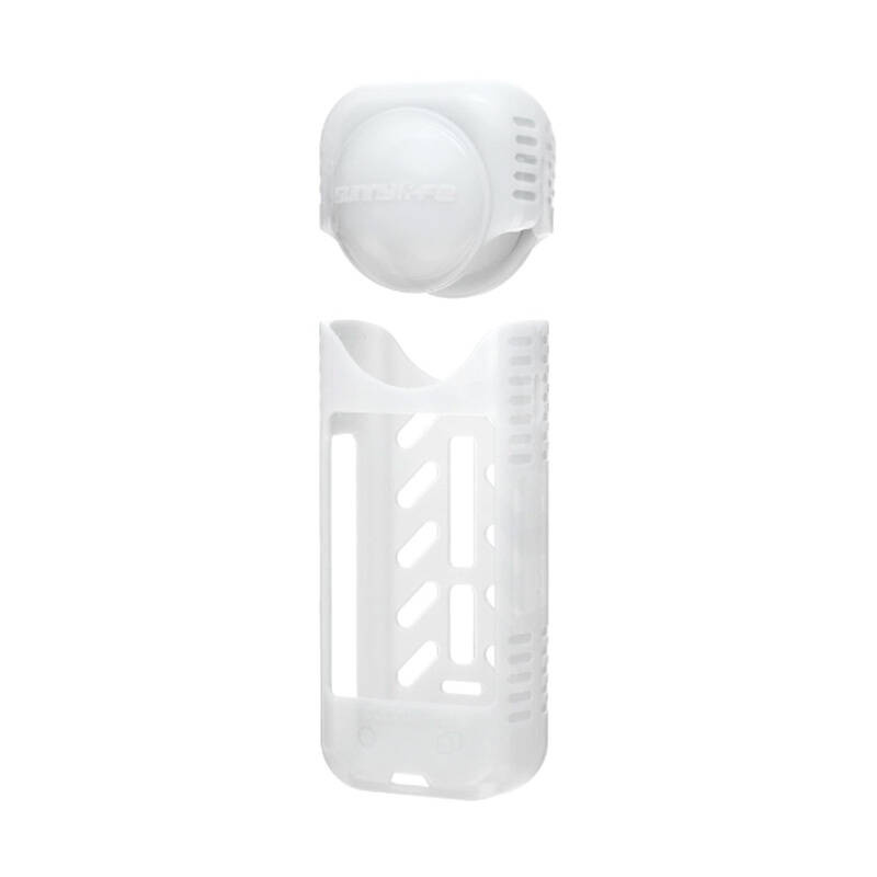 Sunnylife Silicone protective case + lens cover for Insta360 X4 (valge)