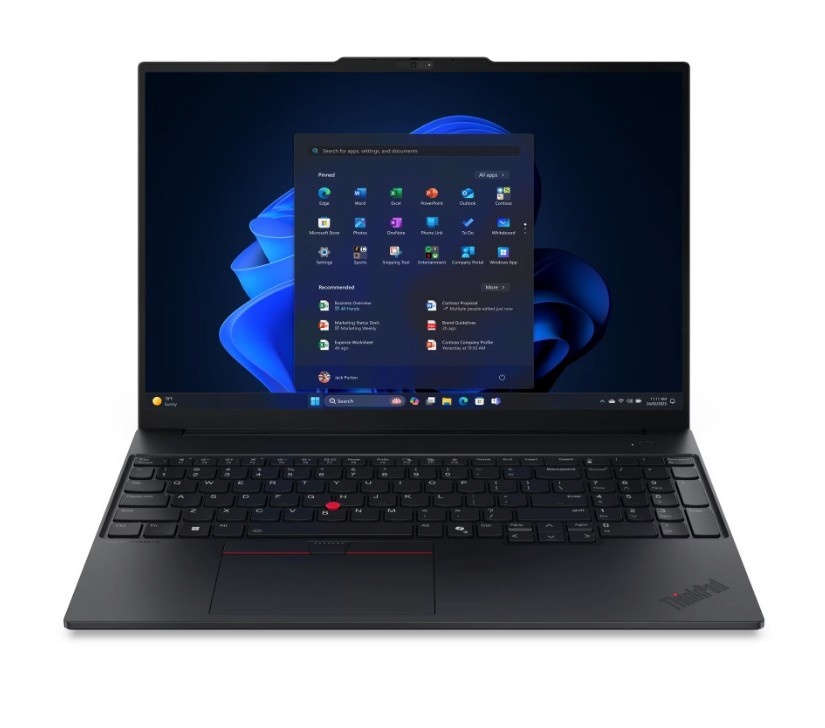 Lenovo sülearvuti Laptop ThinkPad E16 G3 22AY006VPB W11Pro Ultra 7 256V, 16GB, 512GB SSD, HD Graphics, 16.0 WUXGA, must, 1YR Premier + 3YR OS