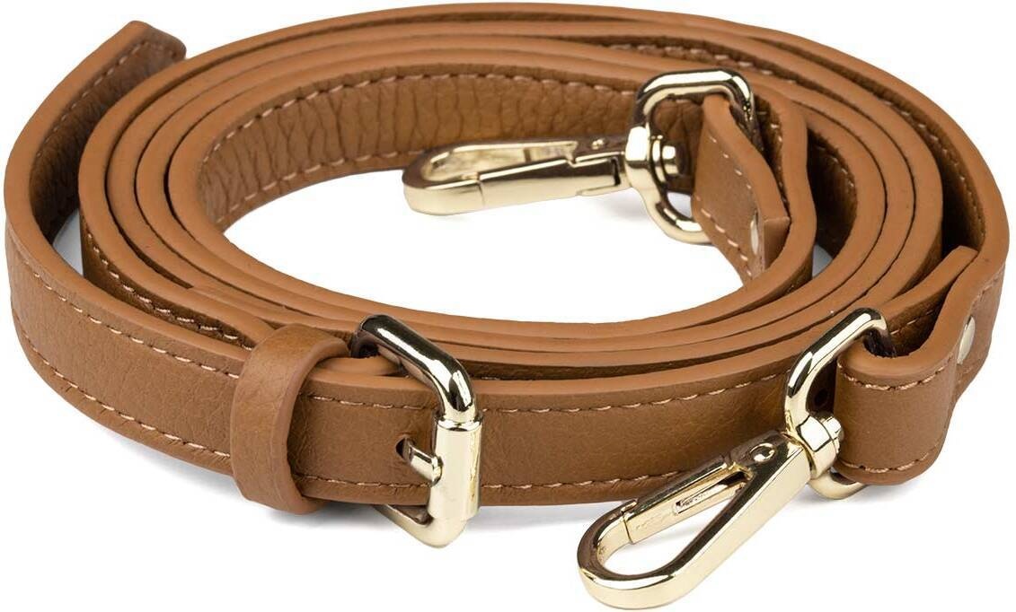 Aarni õlarihm kotile hirvenahale, pruun/Gold