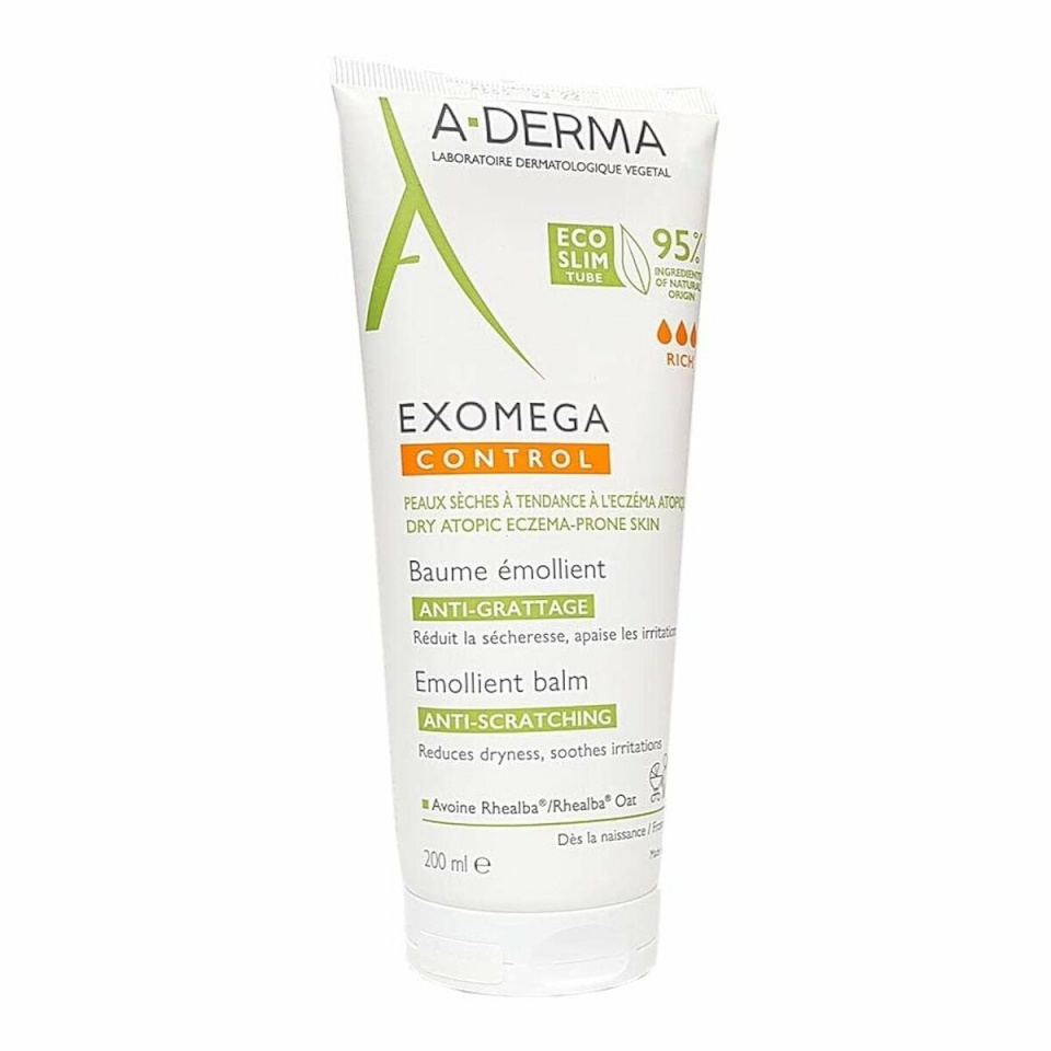 A-Derma rahustav palsam sügelevale ja ärritunud nahale Exomega Control 200ml