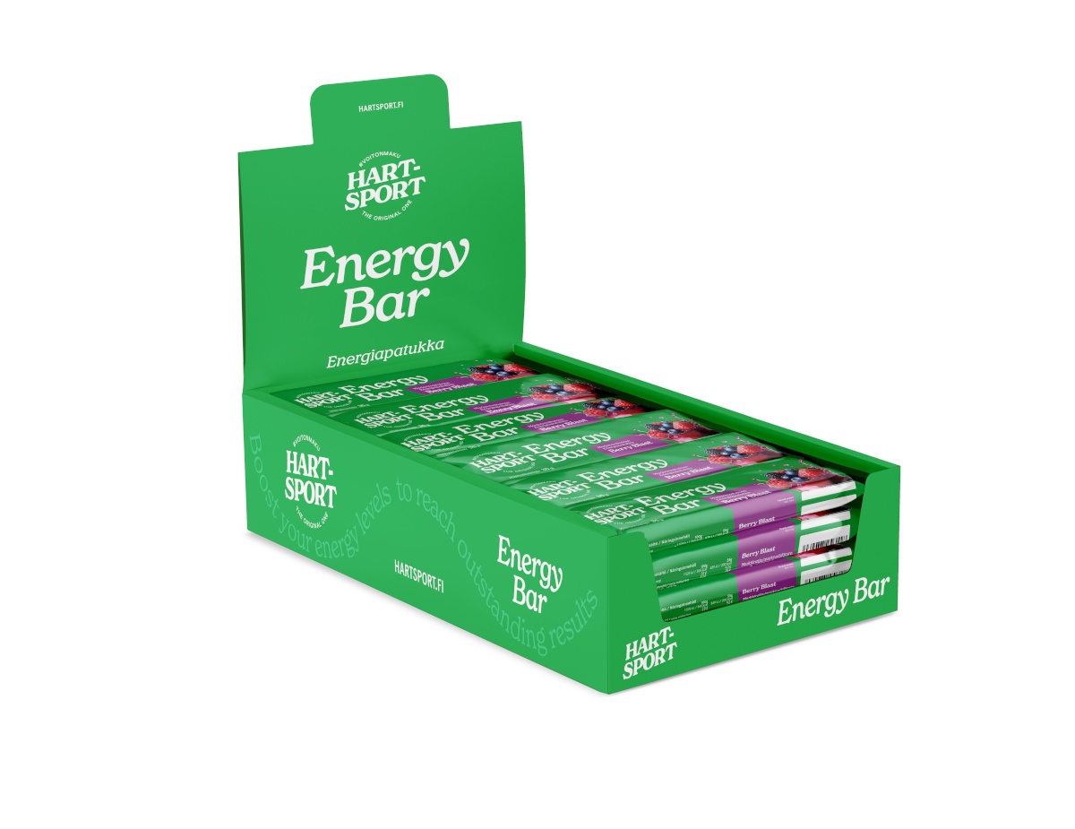 Hart Sport valgubatoon Hart-Sport energiabatoon Berry Blast energiabatoon, 55 g, 18 tk pakis