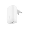 Belkin 3 Port USB-C Charger with PPS 67W | WCC002vfWH
