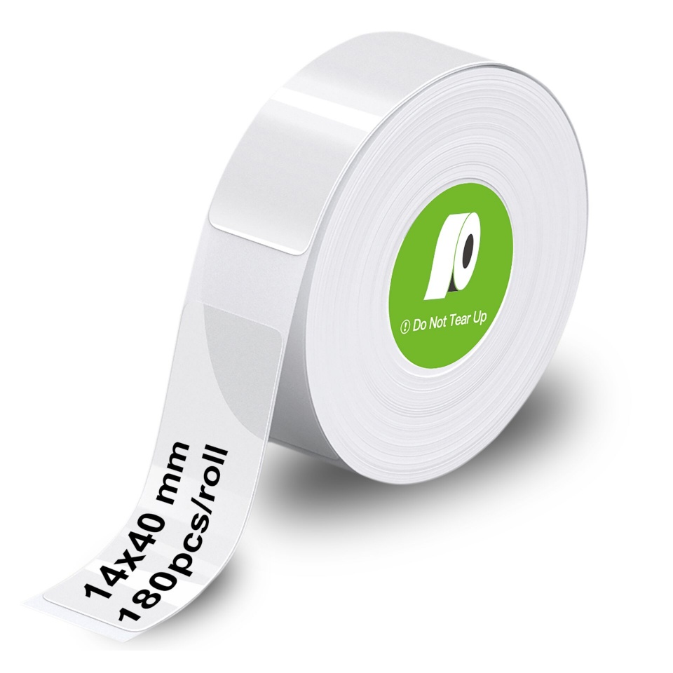 OLYMPIA etikett Olympia Etikettenrolle 14mm x 40mm valge (180 Stück)