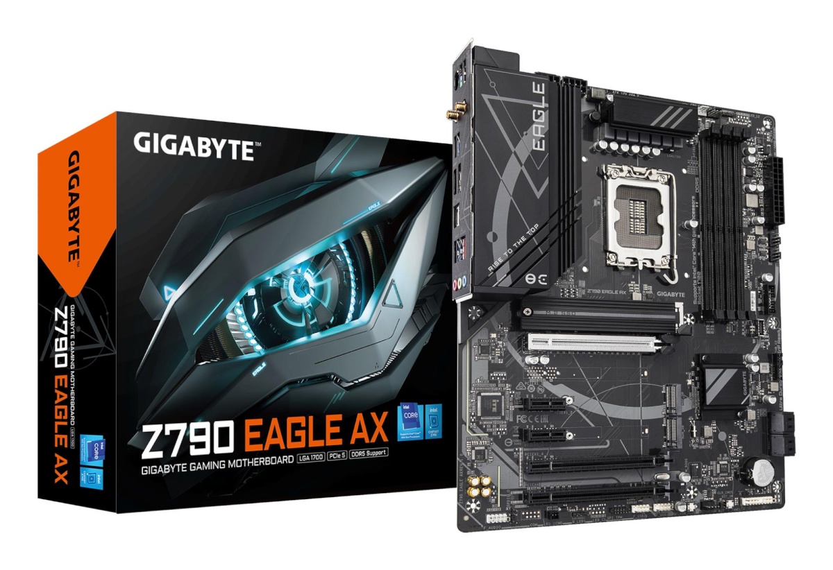 Gigabyte emaplaat intel Z790 Express LGA 1700 ATX ram Ddr5-sdram 4xslots wi-fi Yes bluetooth Yes 3xnumber Of M.2 (m) Slots z790eagleax1.2