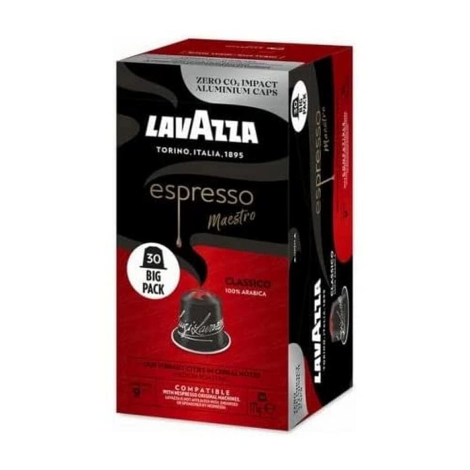 Lavazza kohvikapslid Espresso Maestro 4 Tükid, osad 30 Tükid, osad (30 Ühikut)