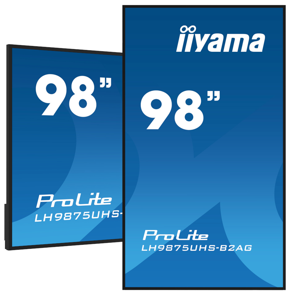 Iiyama esitlusekraan Digital Signage ProLite LH9875UHS-B2AG LH9875UHSB2AG (LH9875UHS-B2AG)