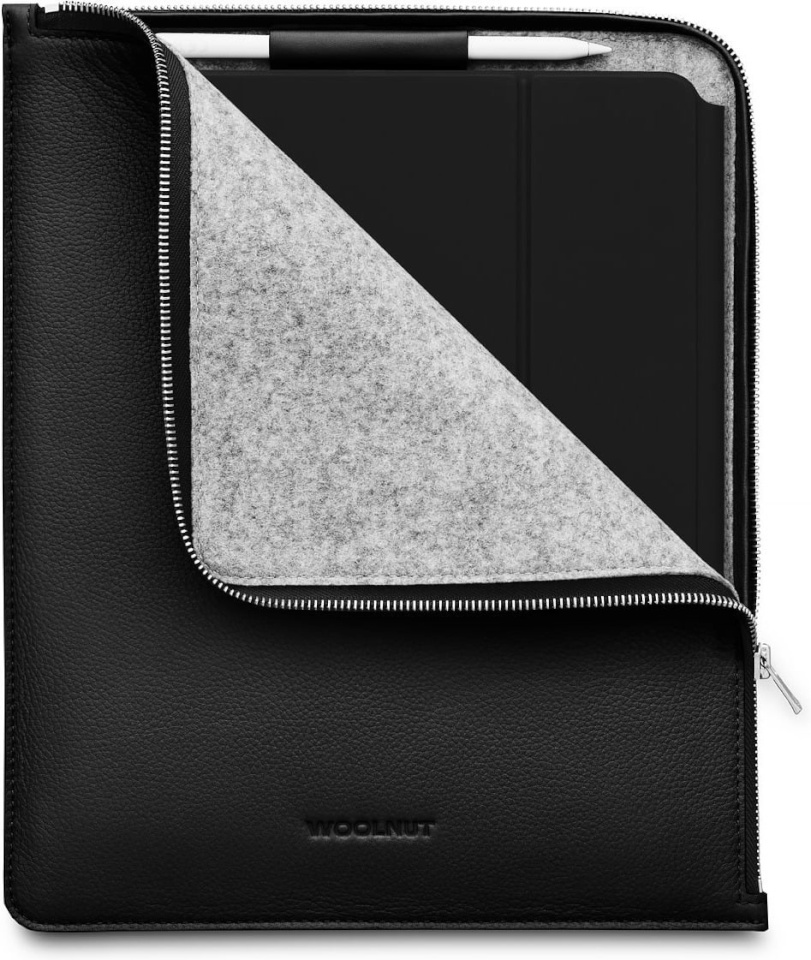 Woolnut kaitsekest Leather Folio 12.9" iPad Pro, must