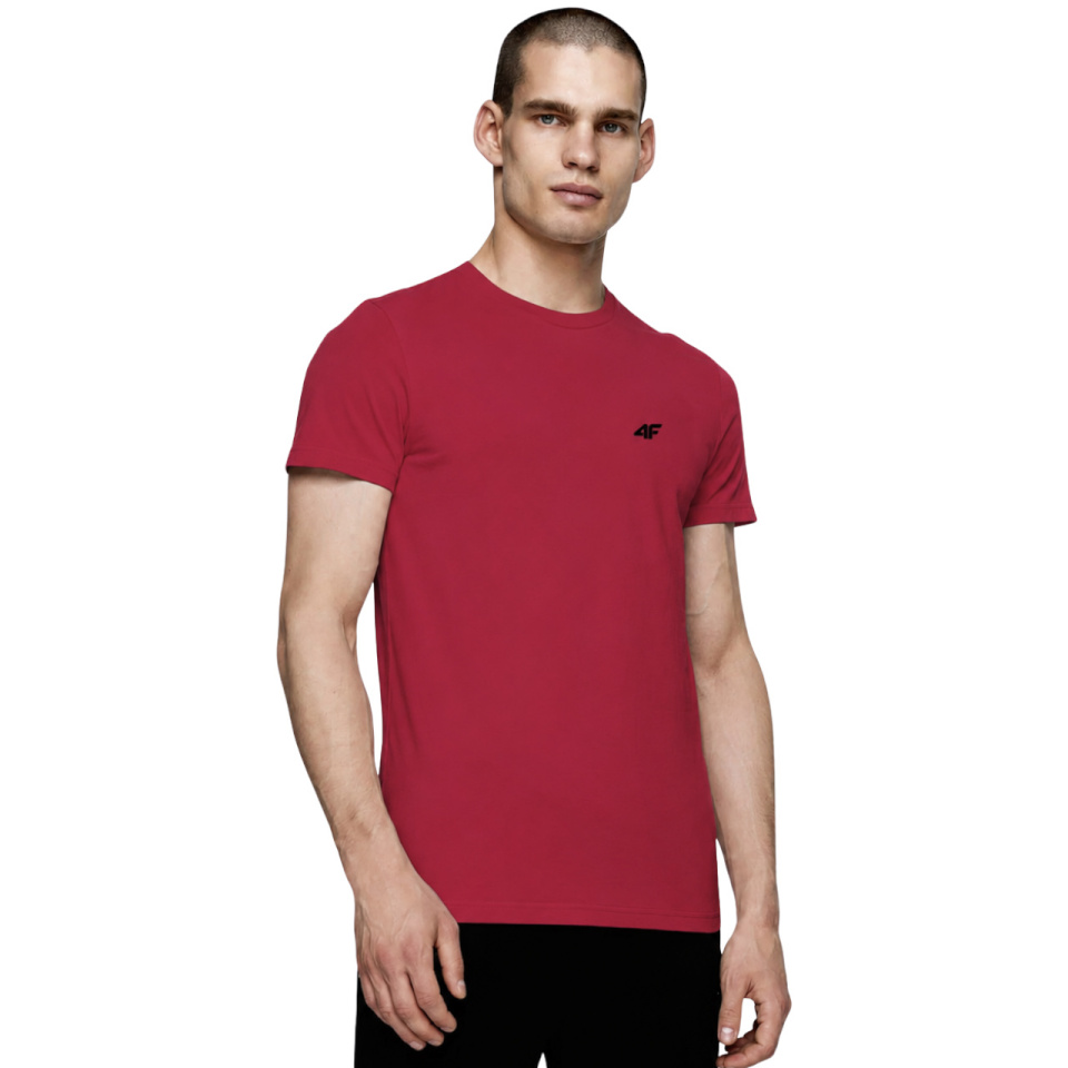 4F T-särk meestele M4215 tumepunane 4FWSS26TTSHM4215 61S suurus XL