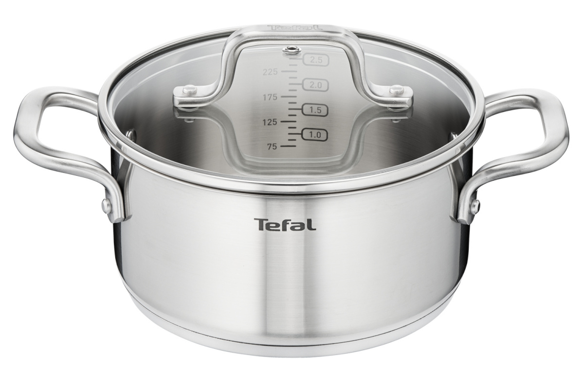 Tefal pott Virtuoso, 24cm / 5,3l, roostevaba teras
