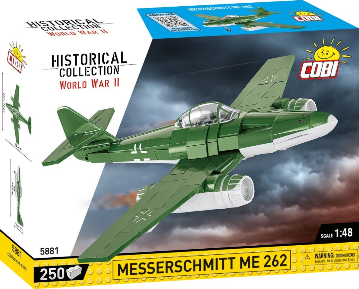 Cobi klotsid Blocks Messerschmitt Me262