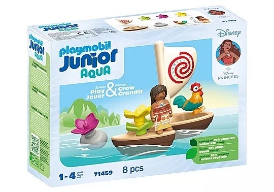 Playmobil klotsid 71459 Junior Aqua & Disney: Vaiana Katamaran