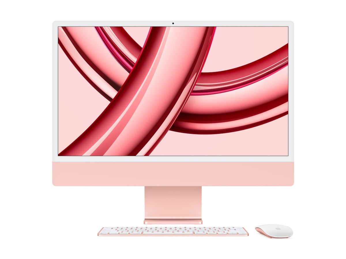 Apple lauaarvuti iMac 24" 4.5K Retina, M4 8C CPU, 8C GPU / 16GB / 256GB SSD / Pink / INT