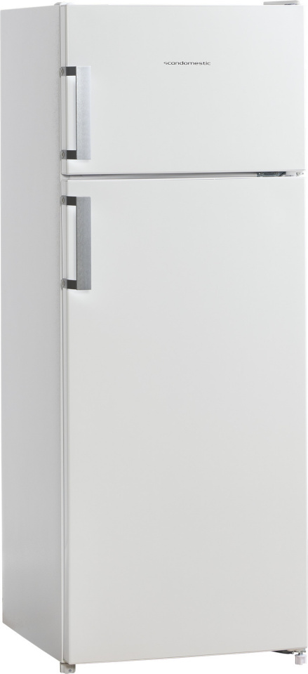 Scandomestic külmik CBF211WD American Cabinet, valge