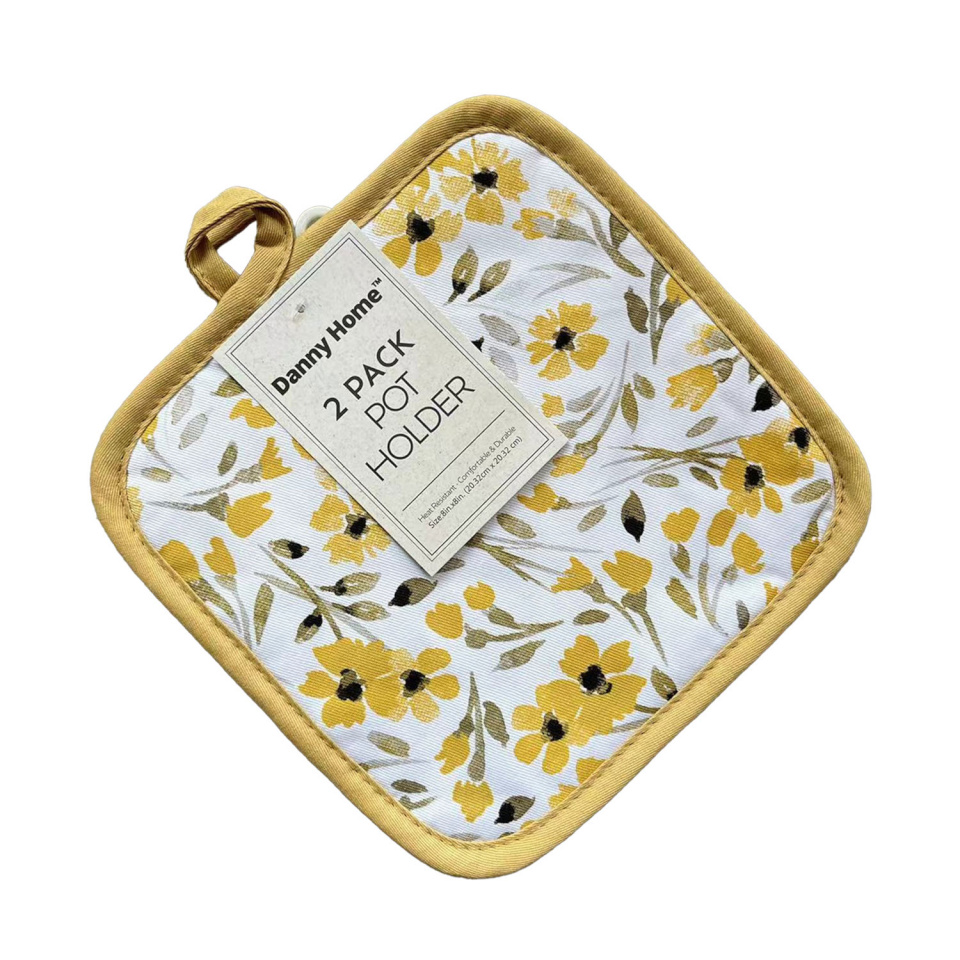 H4Y pajalapid Aimai, 20x20cm, 2tk, kollane lill