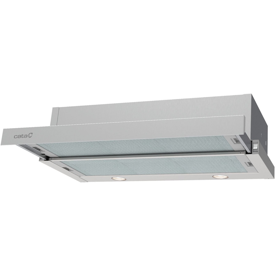Cata õhupuhasti TF-2003 DURALUM 700 Built-in Hood, Telescopic, 70cm, 390 m³/h, roostevaba teras