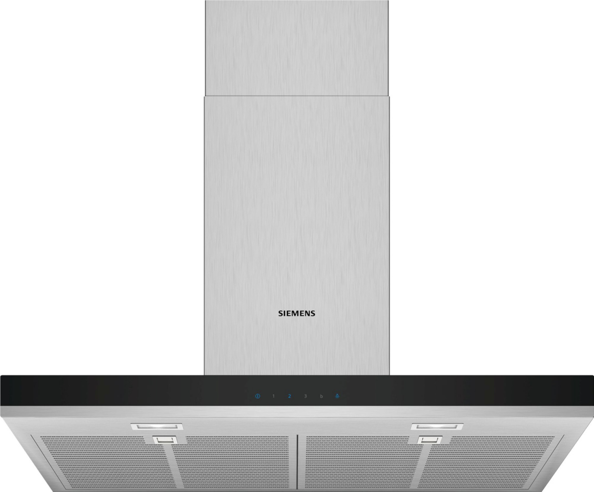 Siemens seinale paigaldatav õhupuhasti LC77BHM50 iQ300, roostevaba teras, 75 cm