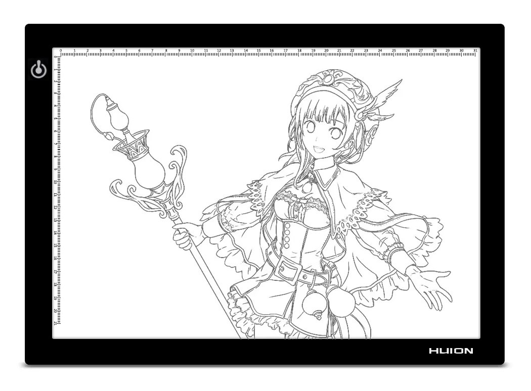 Huion graafikalaud L4S must 310x210mm USB