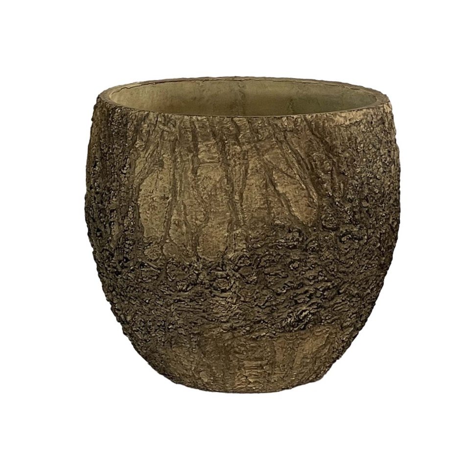 H4Y lillepott SUNNY OAK, 37x32cm, pruun