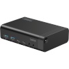 Belkin CONNECT 14-in-1 140W Dual Display Dock sw. INC028kqBK