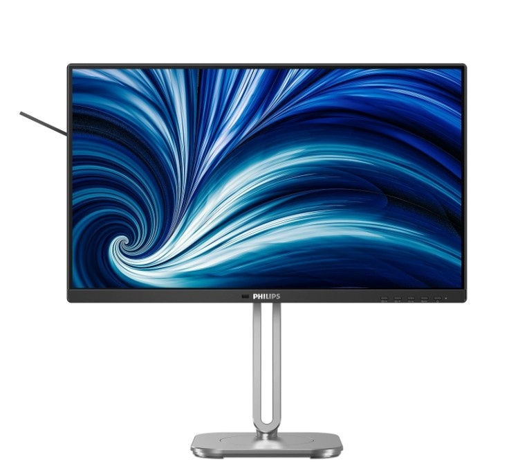 Philips monitor 24B2N4200 23.8 cala IPS 120Hz HDMI DP VGA Pivot speakers
