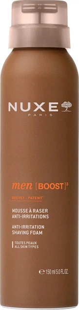 Nuxe raseerimisvaht Men [BOOST]3 Anti-Irritation Shaving Foam 150ml, meestele