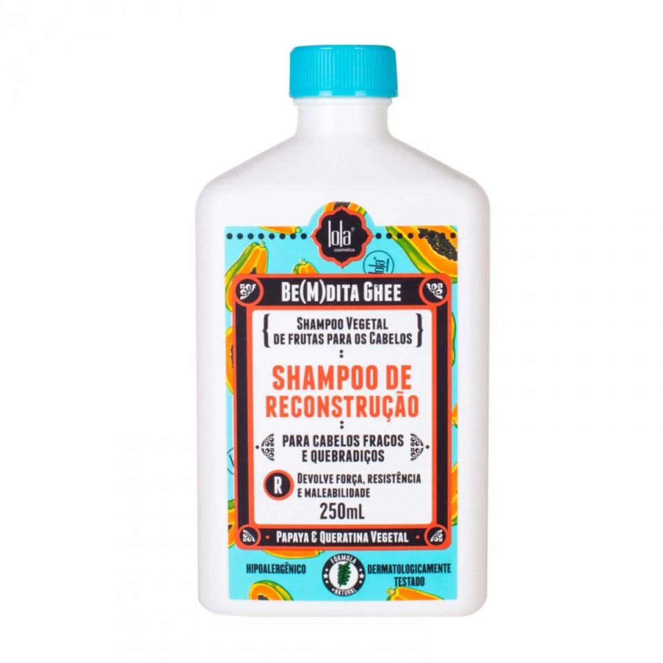 Lola Cosmetics taastav šampoon Lola Be(M)Dita Ghee Papaya Reconstruction 250ml