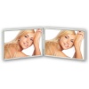 ZEP pildiraam DH15R hõbedane 2x 13x18 cm