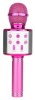 Manta Karaokemikrofon kõlariga MIC11PK, roosa
