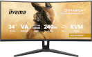 iiyama monitor 86.4cm (34") GCB3486WQSCP-B1 21:9 2xHDMi+2xDP+USB-C