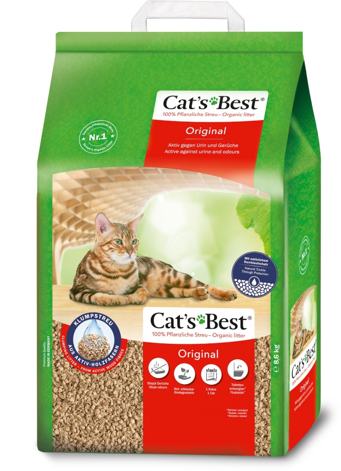 Cat's Best ORIGINAL 20L / 8,6KG kassiliiv