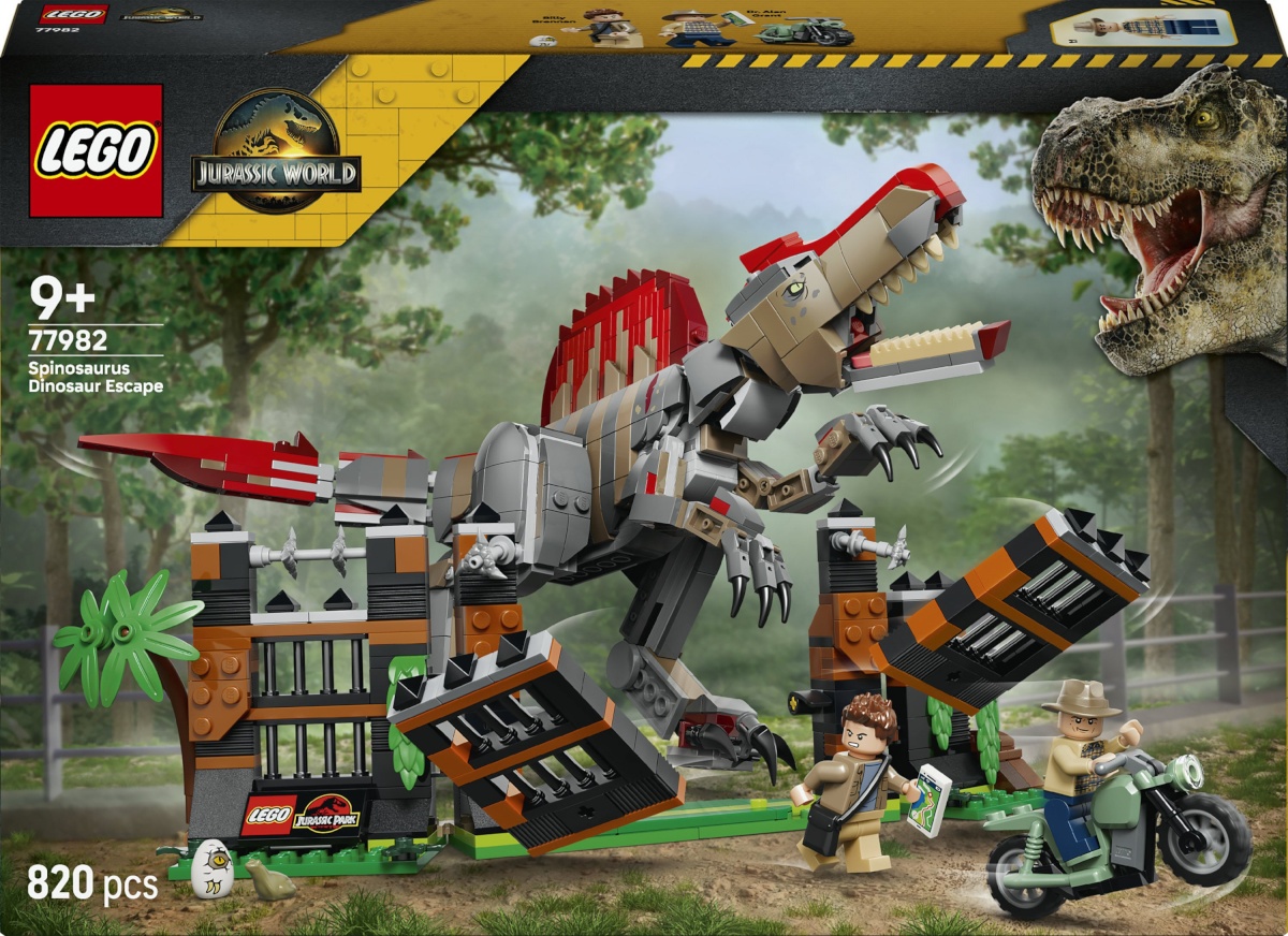 LEGO Jurassic World 77982 Spinosauruse põgenemine