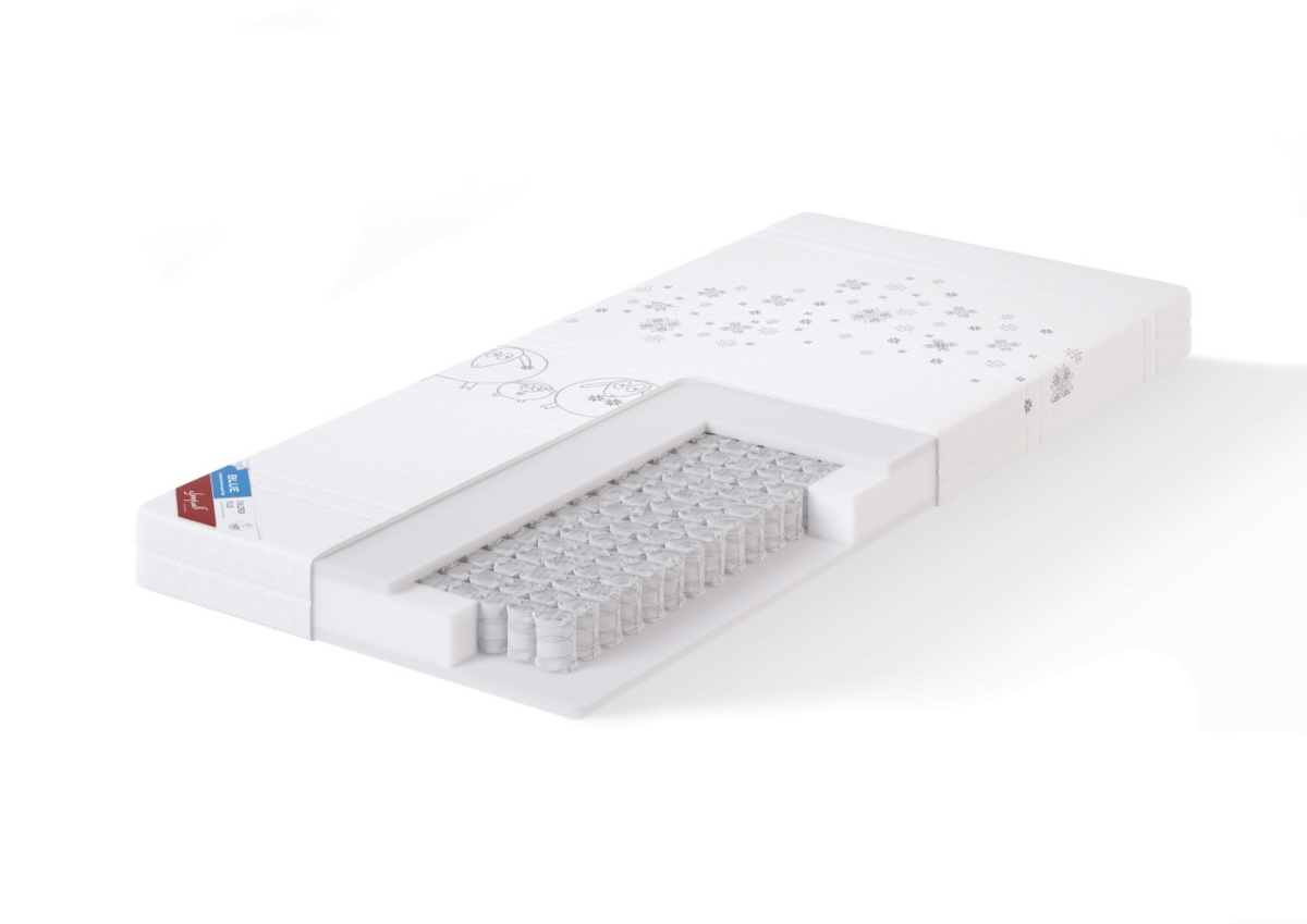 Sleepwell vedrumadrats lastele BLUE CHILDREN PLUS,  80x160x13cm, (unelammaste tikandiga), keskmine