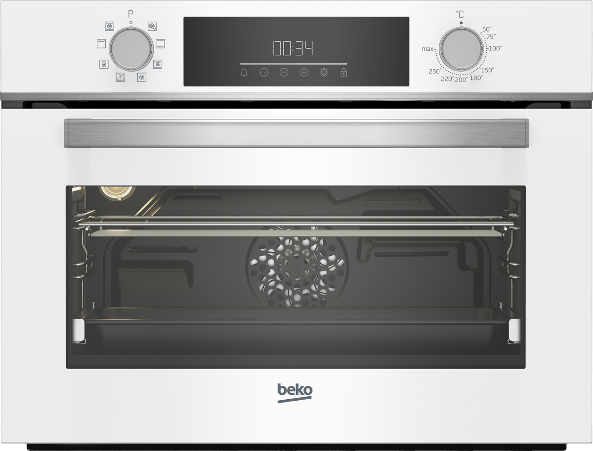 Beko integreeritav kompaktahi BBCM18300W Built-In Compact Oven, valge