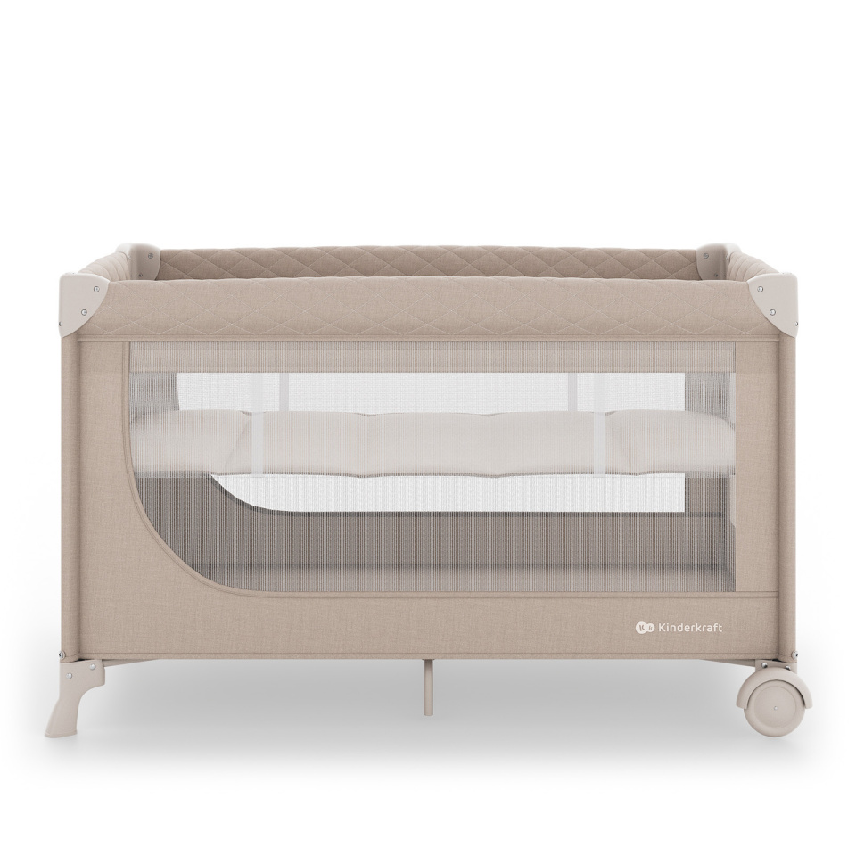 KINDERKRAFT reisivoodi-maneež LEODY UP, Beige, KCLEODUPBEG0000