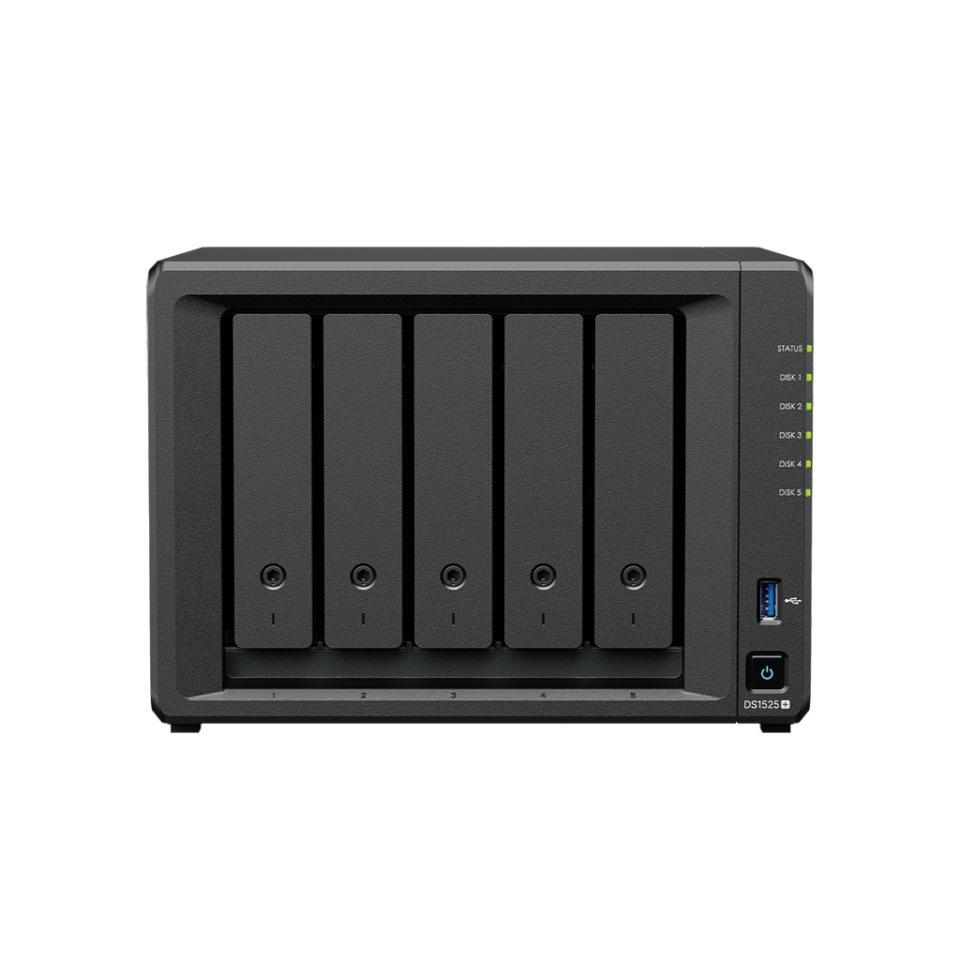 Synology DiskStation | DS1525+ | AMD Ryzen | V1500B | 8 GB | DDR4 | must