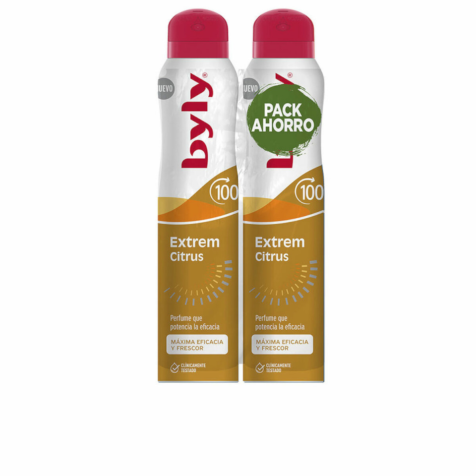 Byly pihustatav deodorant BYLY EXTREM CITRUS 2 Tükid, osad