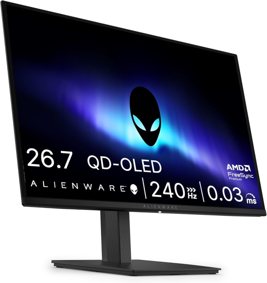 Dell monitor Alienware AW2726DM 27" QD-OLED QHD 240Hz 16:9 Gaming