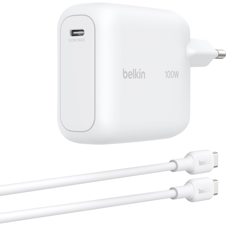 Belkin laadija BOOST Charge 100W USB-C GAN Charg,1.5m K WCH024kq1.5WHB6