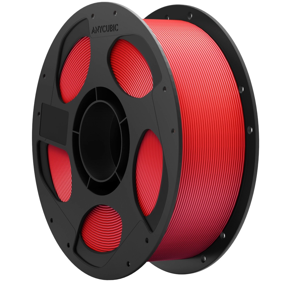 AnyCubic 3D-printeri niit PLA+ Filament punane