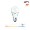 EDM LED pirn Reguleeritav F 10 W E27 810 Lm Ø 6x10,8cm (6400 K)